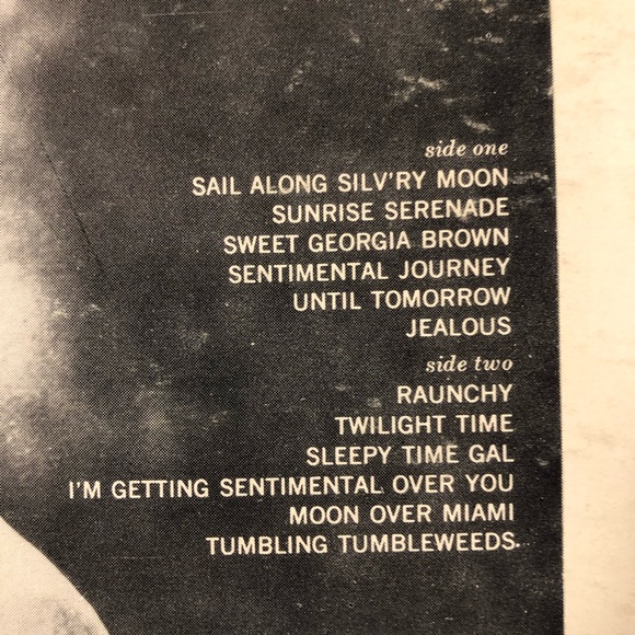 12” LP Vinyl Record  BILLY VAUGHN  Sail Along Silv’ry Moon - Picture 5 of 12